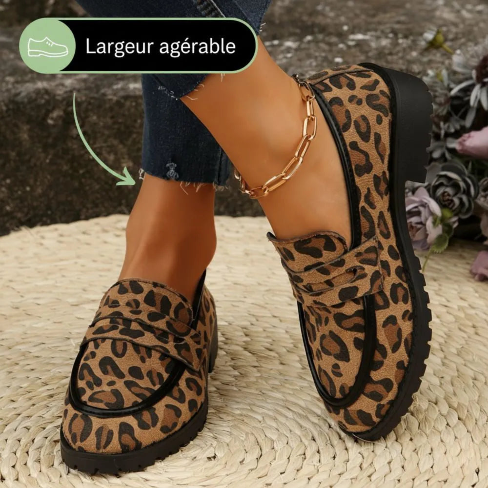 Mocassins léopard femme - Osez l’élégance audacieuse et unique