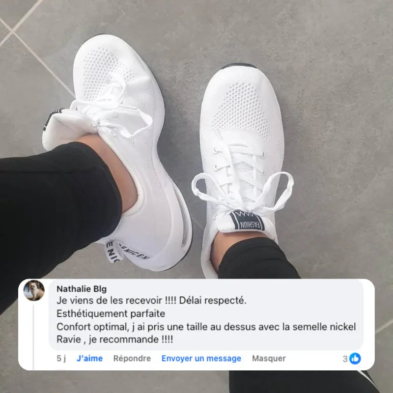 Baskets à confort orthopédique