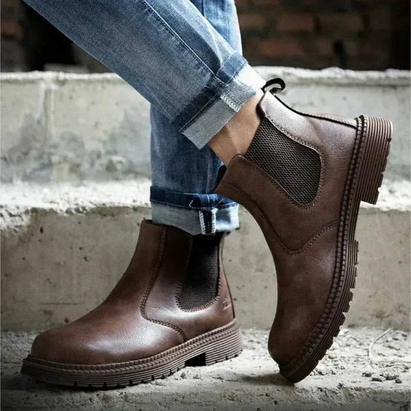 Bottes de Sécurité Imperméables à Embout en Acier