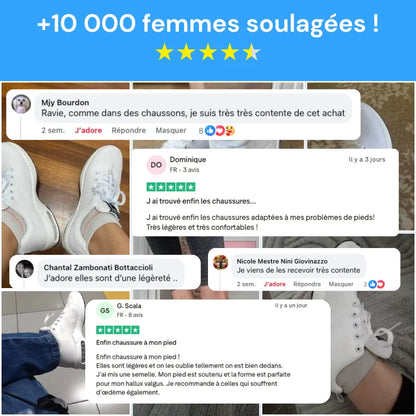 Baskets à confort orthopédique