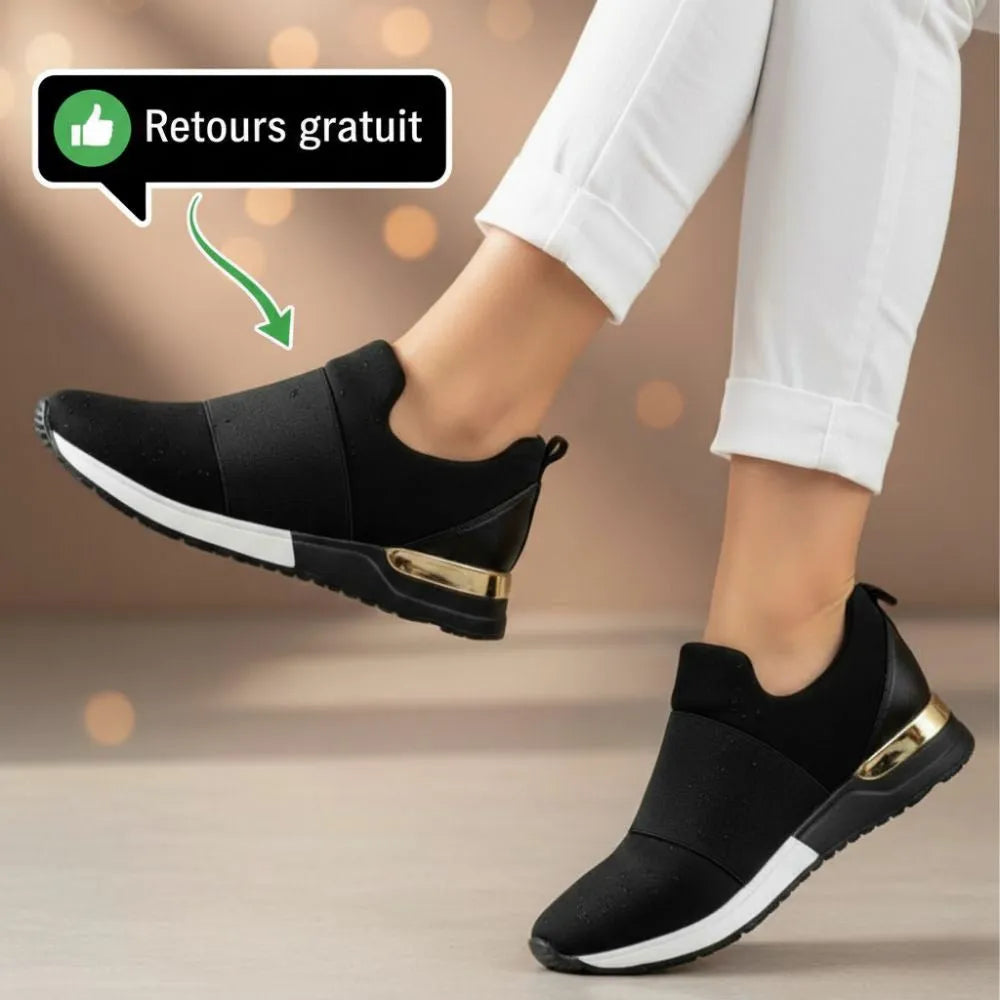 Chaussure confort femme sans lacet | Confort orthopédique & usage quotidien