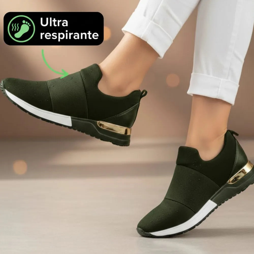 Chaussure confort femme sans lacet | Confort orthopédique & usage quotidien