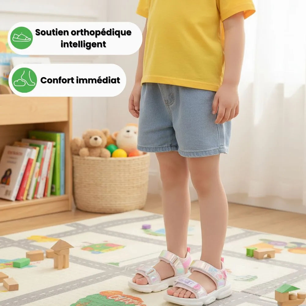 Chaussure d'été sandale claquette enfant fille – Confort et style unique