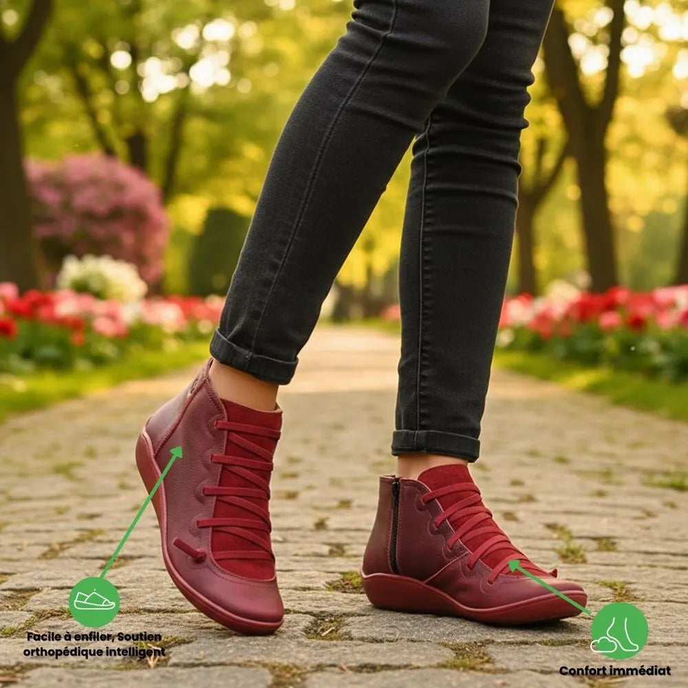 bottines femmes orthopédiques : alliez confort et style unique