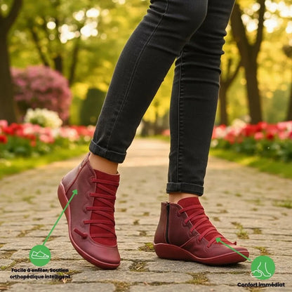bottines femmes orthopédiques : alliez confort et style unique