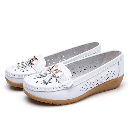 mocassin femme cuir tres souple - Confort Absolu & Élégance Garantie