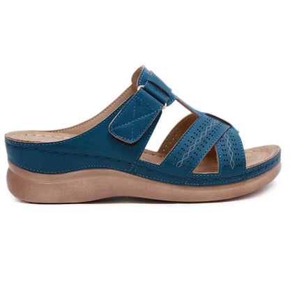 Sandales femme confort orthopédique – Maintien, stabilité & style élégant