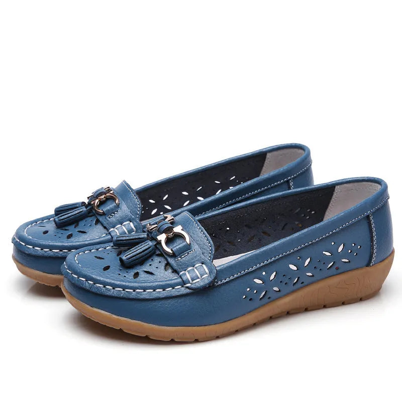 mocassin femme cuir tres souple - Confort Absolu & Élégance Garantie