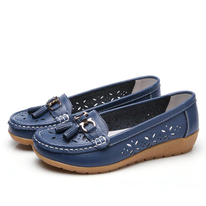 mocassin femme cuir tres souple - Confort Absolu & Élégance Garantie