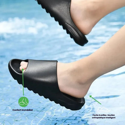 Claquette homme confortable orthopédique | Amorti EVA & usage quotidien
