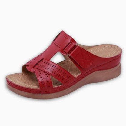Sandales femme confort orthopédique – Maintien, stabilité & style élégant