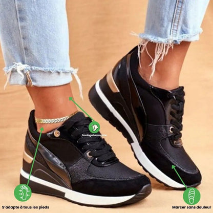 Basket à talon femme orthopédique | Élégance moderne & confort optimal