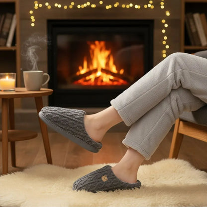 Pantoufle hiver femme | Confort cocooning & chaleur douce