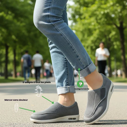 Chaussures pieds sensibles pour femmes – Confort ultime et style unique