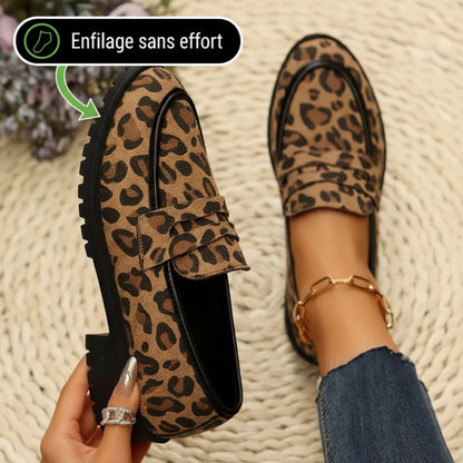 Mocassins léopard femme - Osez l’élégance audacieuse et unique