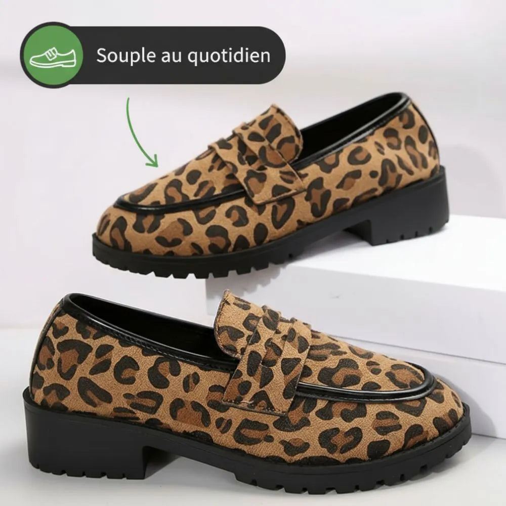 Mocassins léopard femme - Osez l’élégance audacieuse et unique