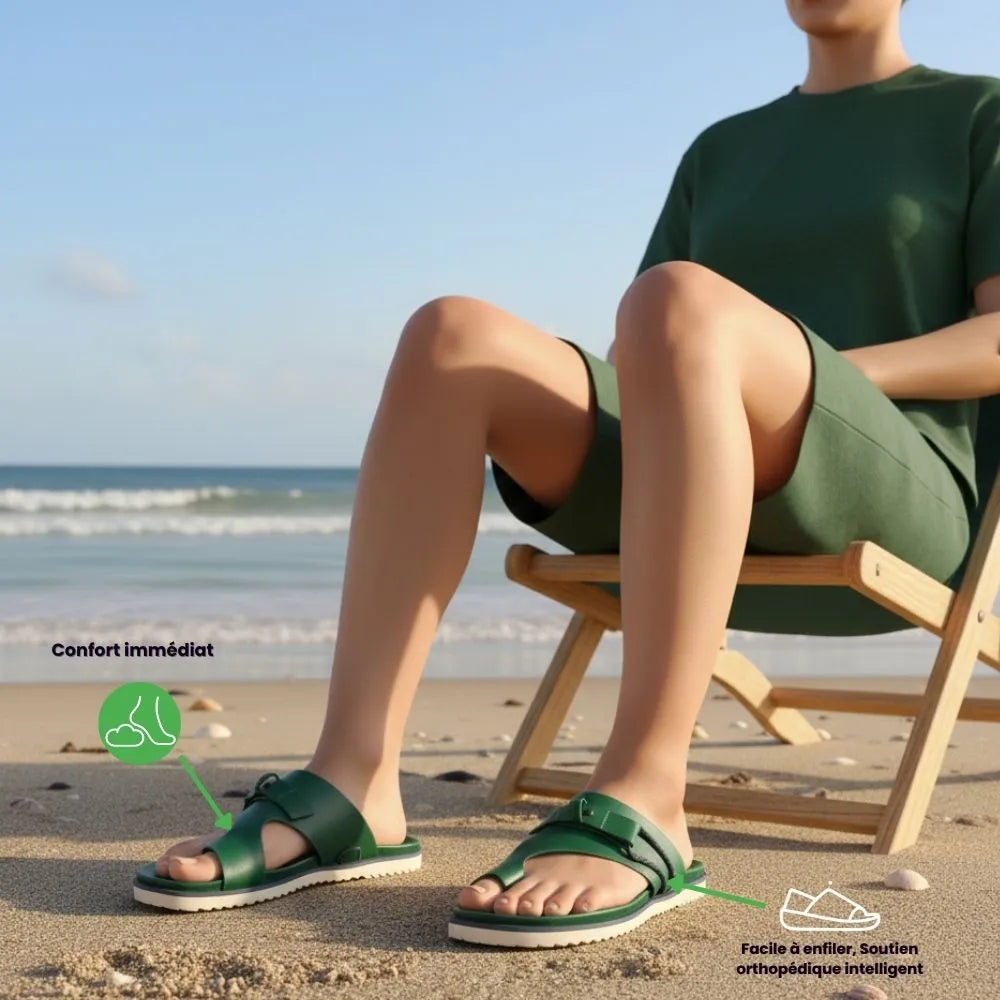 Sandales confort femme – Élégance et bien-être à vos pieds