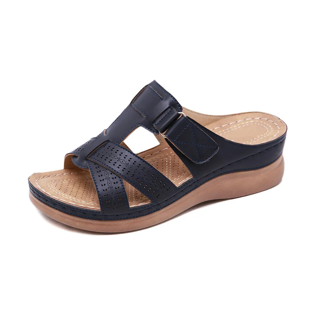 Sandales femme confort orthopédique – Maintien, stabilité & style élégant