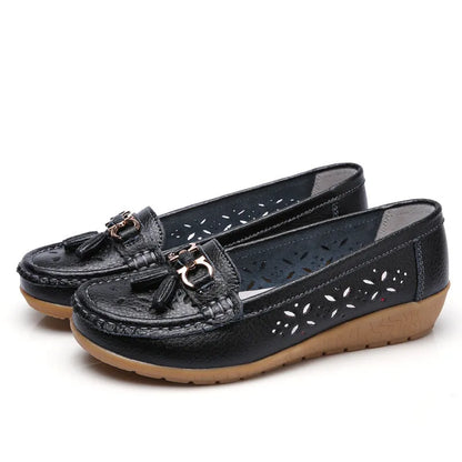 mocassin femme cuir tres souple - Confort Absolu & Élégance Garantie