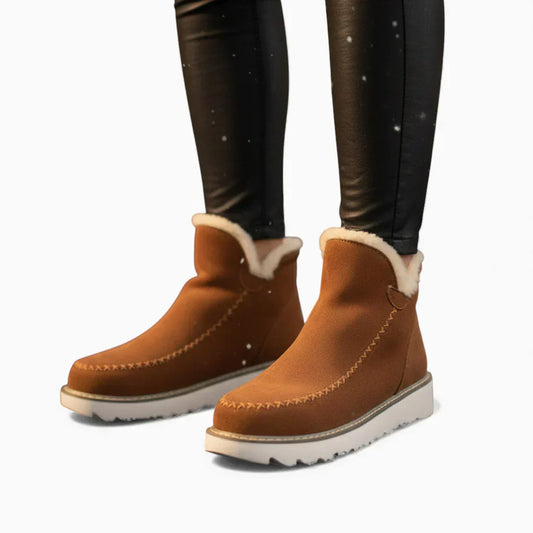 Bottines Suede Femme Antidérapantes – Confort & Style Inégalés !