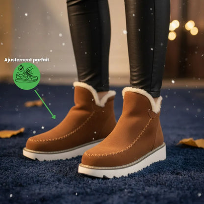 Bottines Suede Femme Antidérapantes – Confort & Style Inégalés !