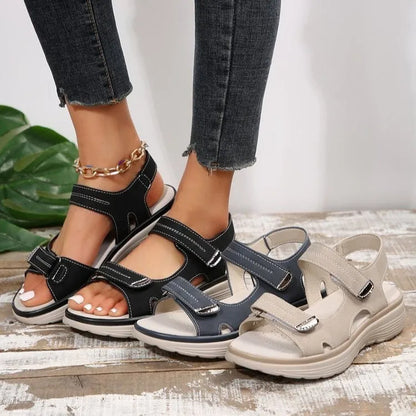 Sandales orthopédiques femme confort – soutien plantaire & élégance