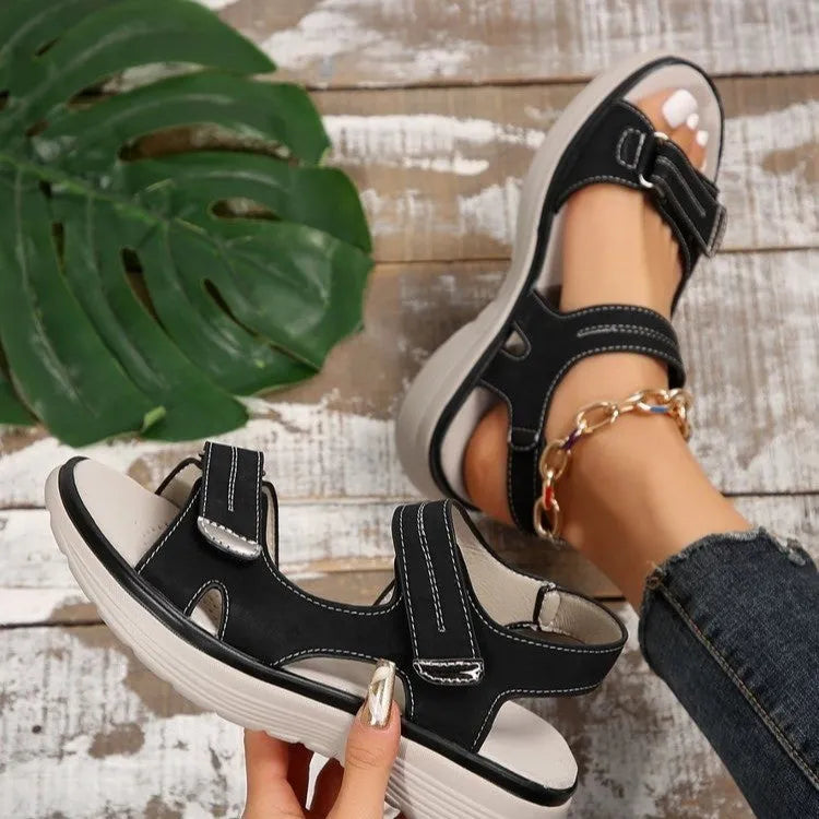 Sandales orthopédiques femme confort – soutien plantaire & élégance