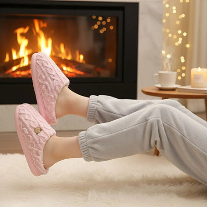 Pantoufle hiver femme | Confort cocooning & chaleur douce