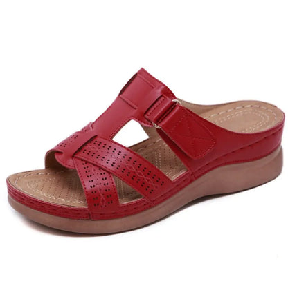 Sandales femme confort orthopédique – Maintien, stabilité & style élégant