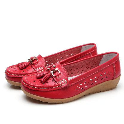 mocassin femme cuir tres souple - Confort Absolu & Élégance Garantie