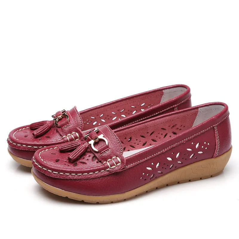 mocassin femme cuir tres souple - Confort Absolu & Élégance Garantie