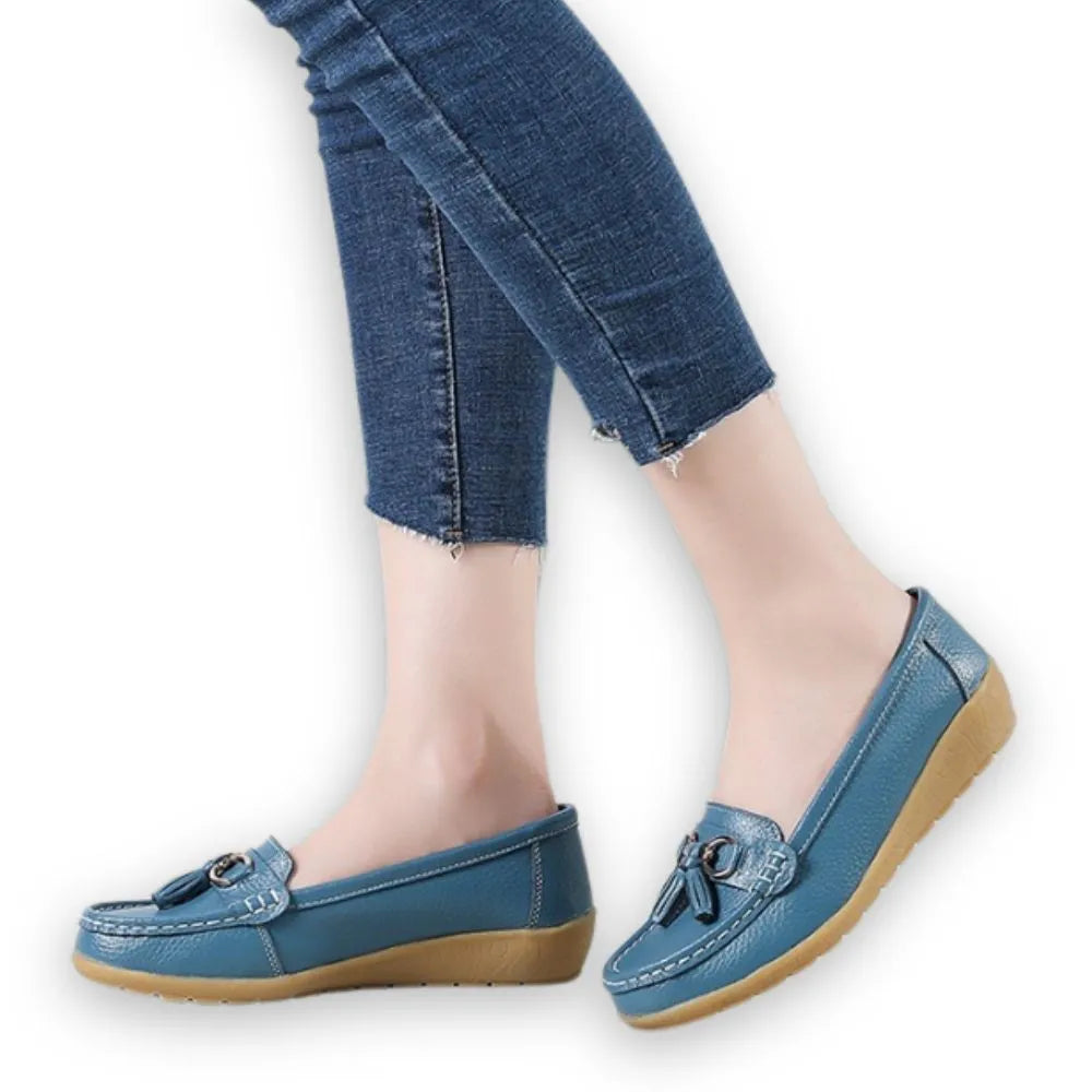 mocassin femme cuir tres souple - Confort Absolu & Élégance Garantie