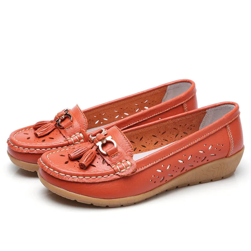mocassin femme cuir tres souple - Confort Absolu & Élégance Garantie