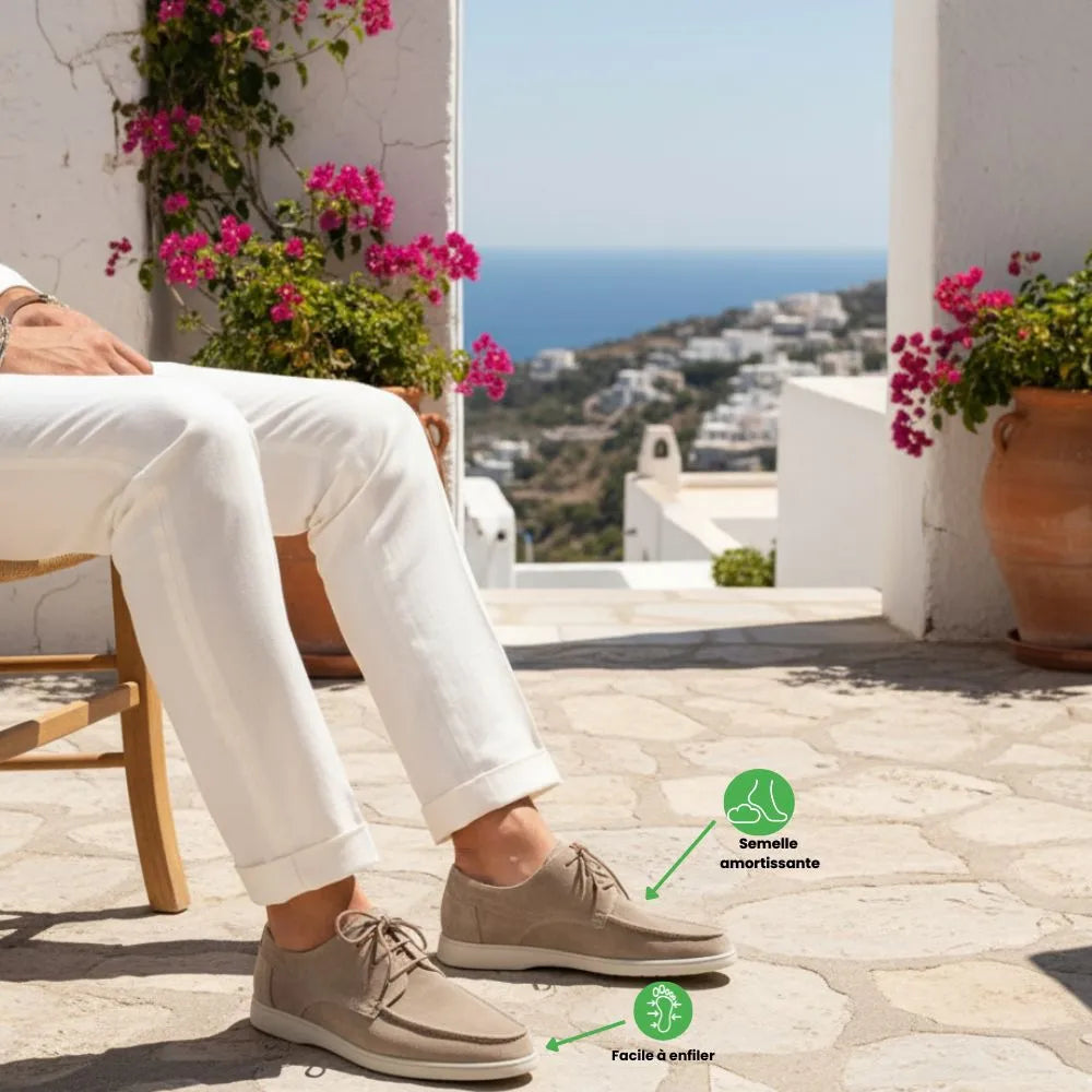 Chaussures orthopédiques homme casual chic – Confort et style unique