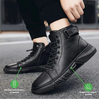 Bottes décontractées pour hommes – Confort & style inégalé à découvrir