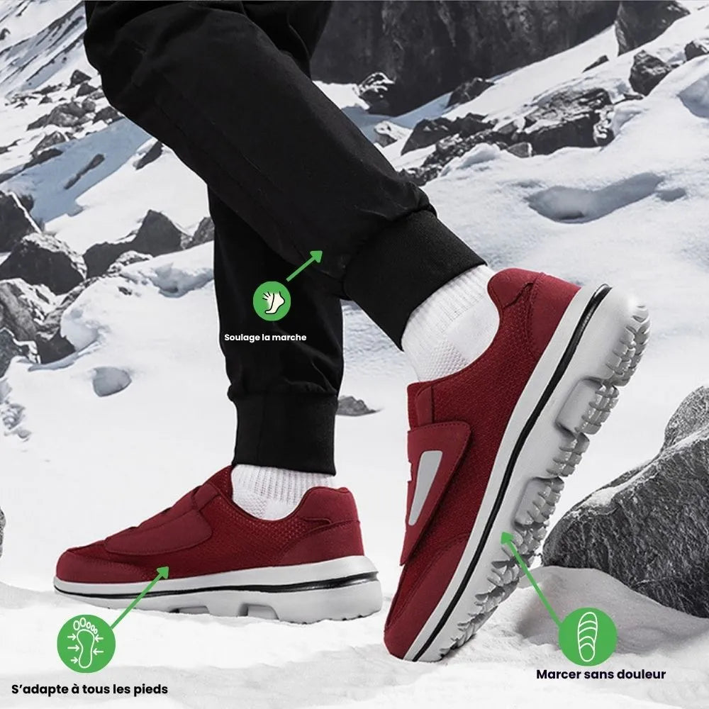 Chaussure à scratch homme – Confort durable & maintien optimal